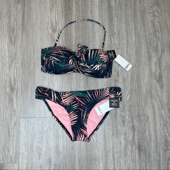 Bar III Women's Bali Nights Moderate Coverage Hipster Bikini Swim Bottoms - Picture 4 of 4